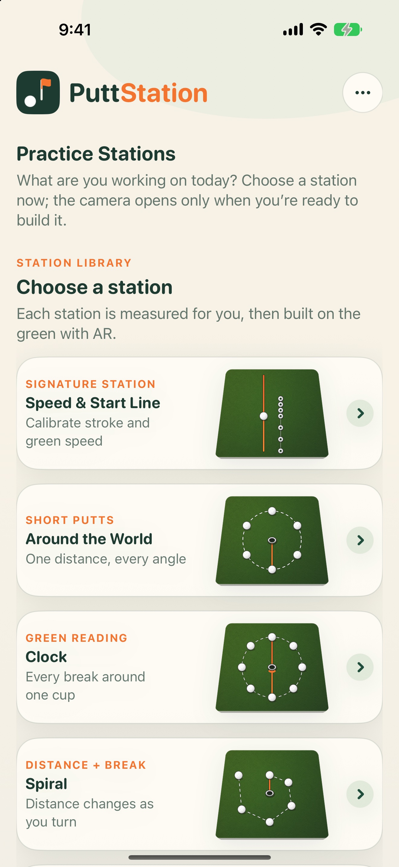 PuttStation station library